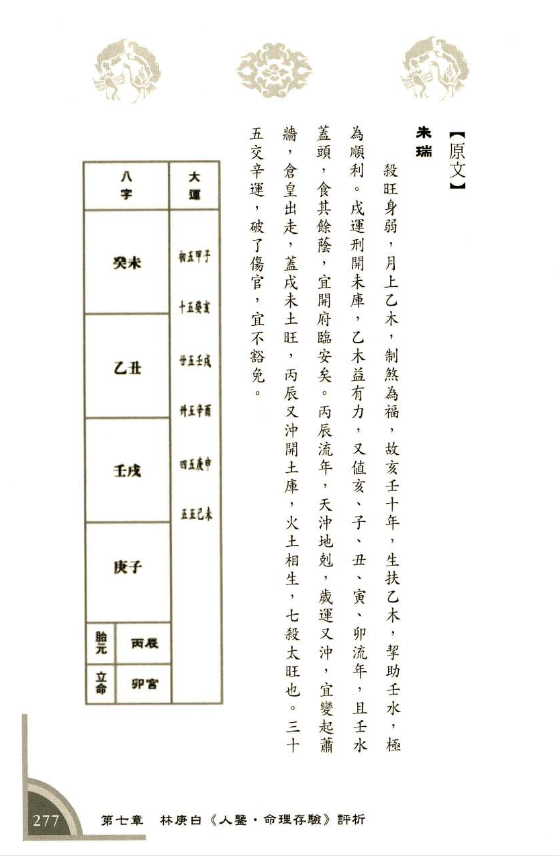 八字预测学新解